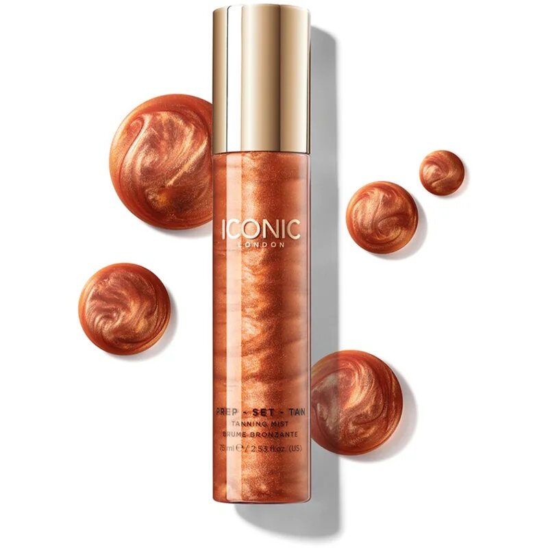 ICONIC London Prep-Set-Tan meglica z bronz učinkom odtenek Glow 75 ml