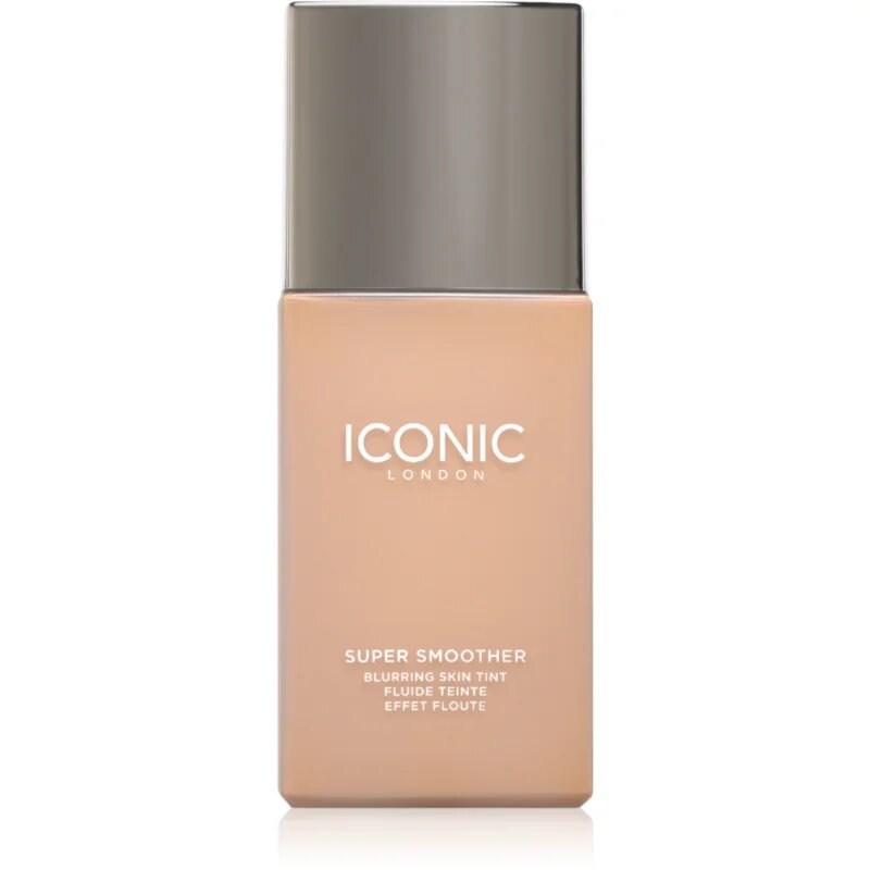 ICONIC London Super Smoother dolgoobstojni matirajoči tekoči puder odtenek Warm Medium 30 ml