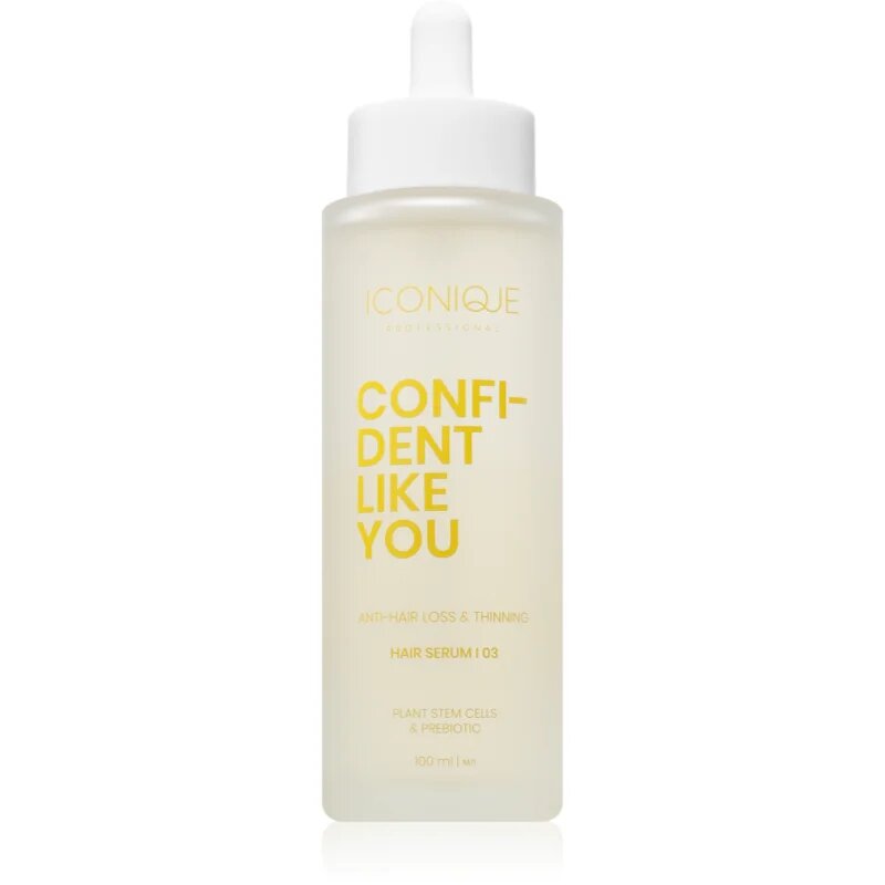 ICONIQUE Professional CONFIDENT LIKE YOU Anti-Hair Loss & Thinning serum proti izpadanju las 100 ml