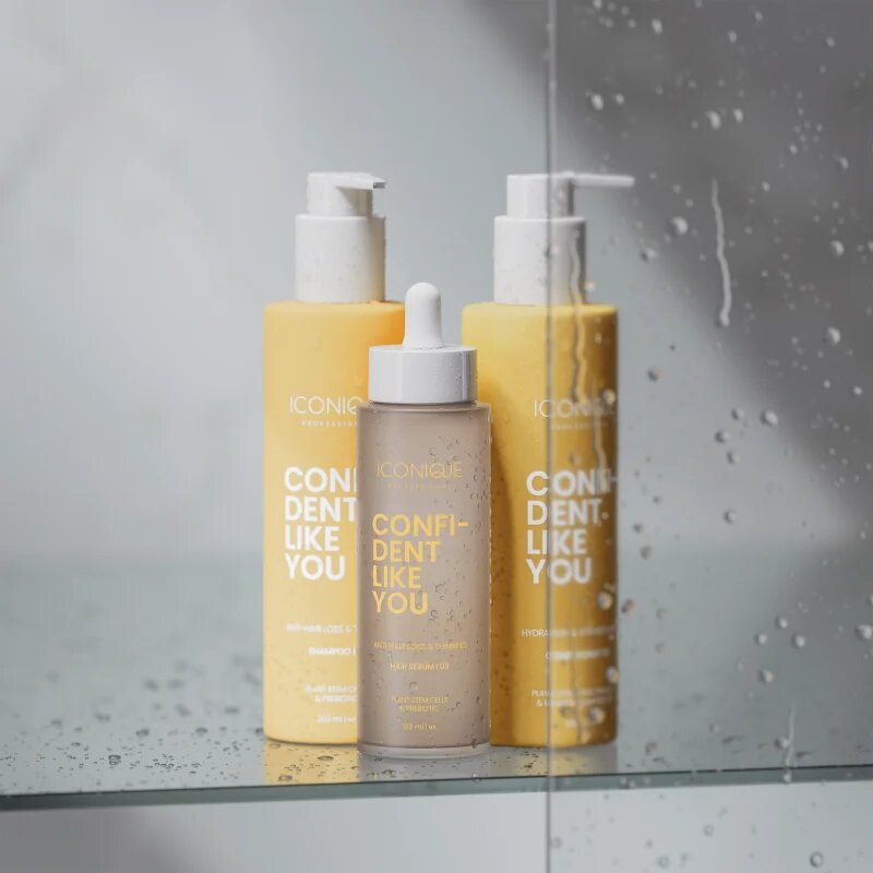 ICONIQUE Professional CONFIDENT LIKE YOU Anti-Hair Loss & Thinning Set set proti izpadanju las