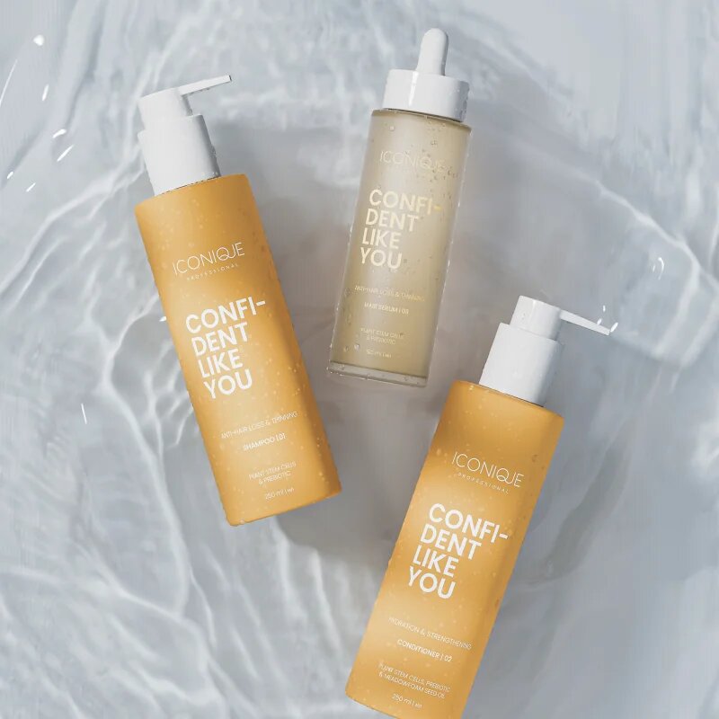 ICONIQUE Professional CONFIDENT LIKE YOU Anti-Hair Loss & Thinning vlažilni in krepilni balzam 250 ml