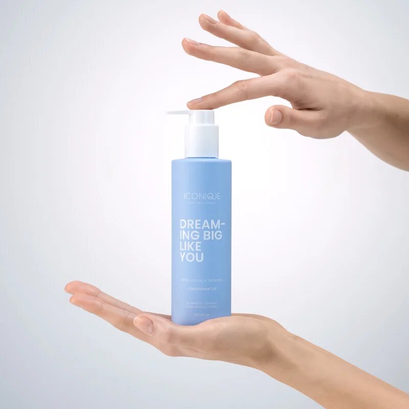 ICONIQUE Professional DREAMING BIG LIKE YOU Volume & Thickness balzam za povečanje volumna za tanke lase 250 ml
