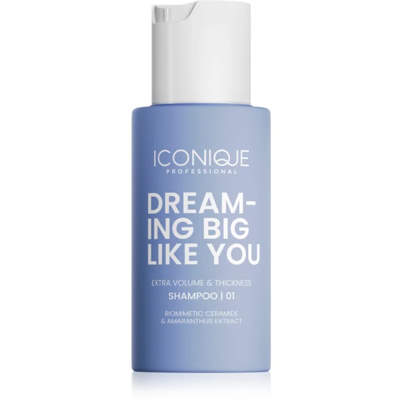 ICONIQUE Professional DREAMING BIG LIKE YOU Volume & Thickness šampon za povečanje volumna za tanke lase 70 ml