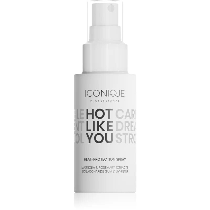 ICONIQUE Professional HOT LIKE YOU Heat-protection zaščitno pršilo za toplotno oblikovanje las 70 ml