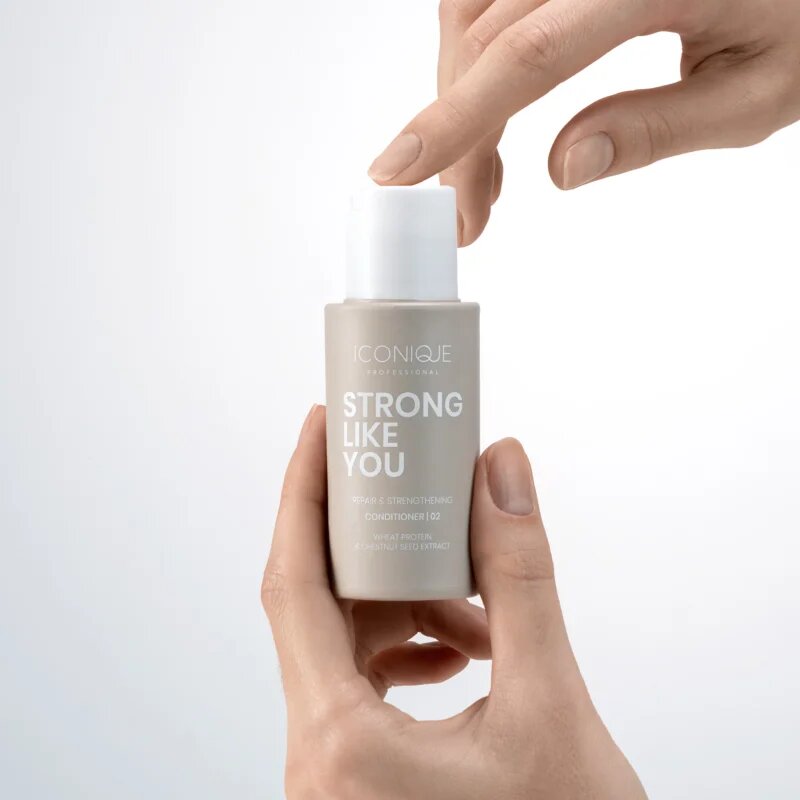 ICONIQUE Professional STRONG LIKE YOU Repair & Strengthening krepilni balzam za poškodovane lase 70 ml
