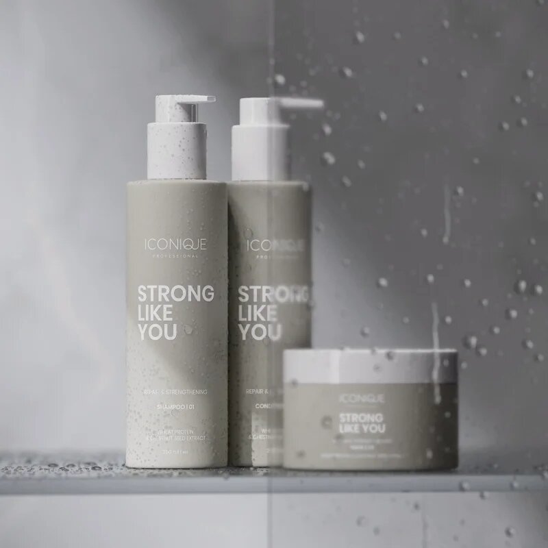 ICONIQUE Professional STRONG LIKE YOU Repair & Strengthening regeneracijska maska za poškodovane lase 200 ml