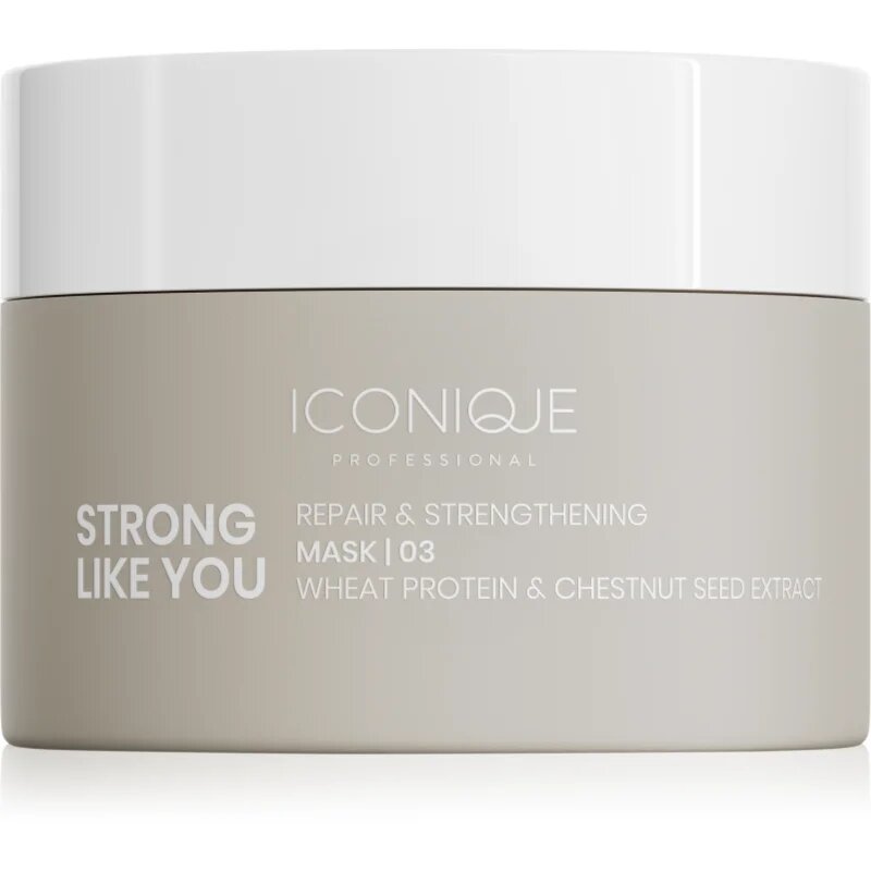 ICONIQUE Professional STRONG LIKE YOU Repair & Strengthening regeneracijska maska za poškodovane lase 50 ml