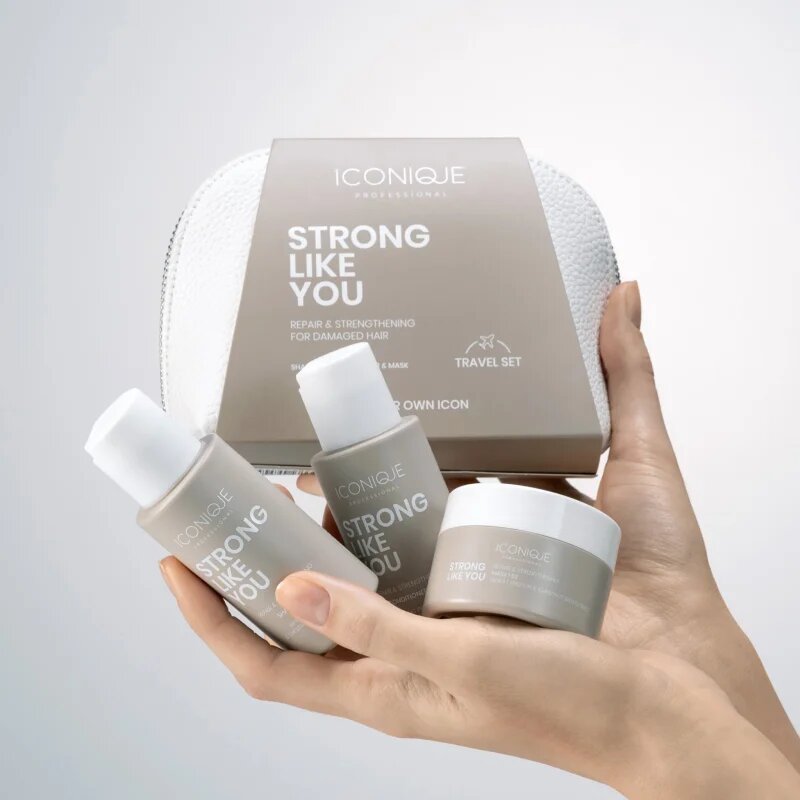 ICONIQUE Professional STRONG LIKE YOU Repair & Strengthening regeneracijski šampon za poškodovane lase 70 ml