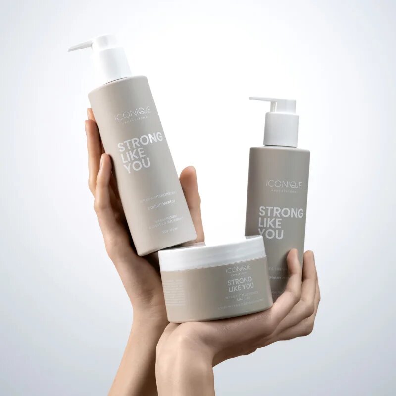 ICONIQUE Professional STRONG LIKE YOU Repair & Strengthening Set set za poškodovane lase
