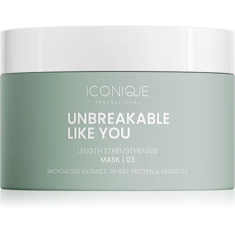 ICONIQUE Professional UNBREAKABLE LIKE YOU Length Strengthening maska za krepitev dolžin las 200 ml