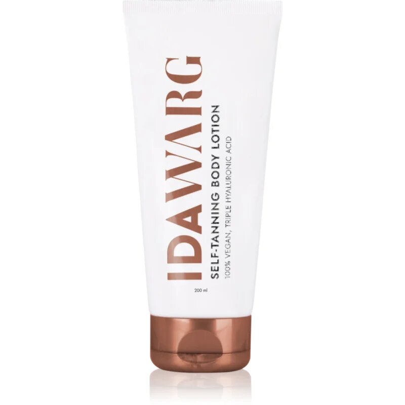 IDA WARG Beauty Self-Tanning Body Lotion samoporjavitveni losjon za telo brez dodanih dišav 200 ml