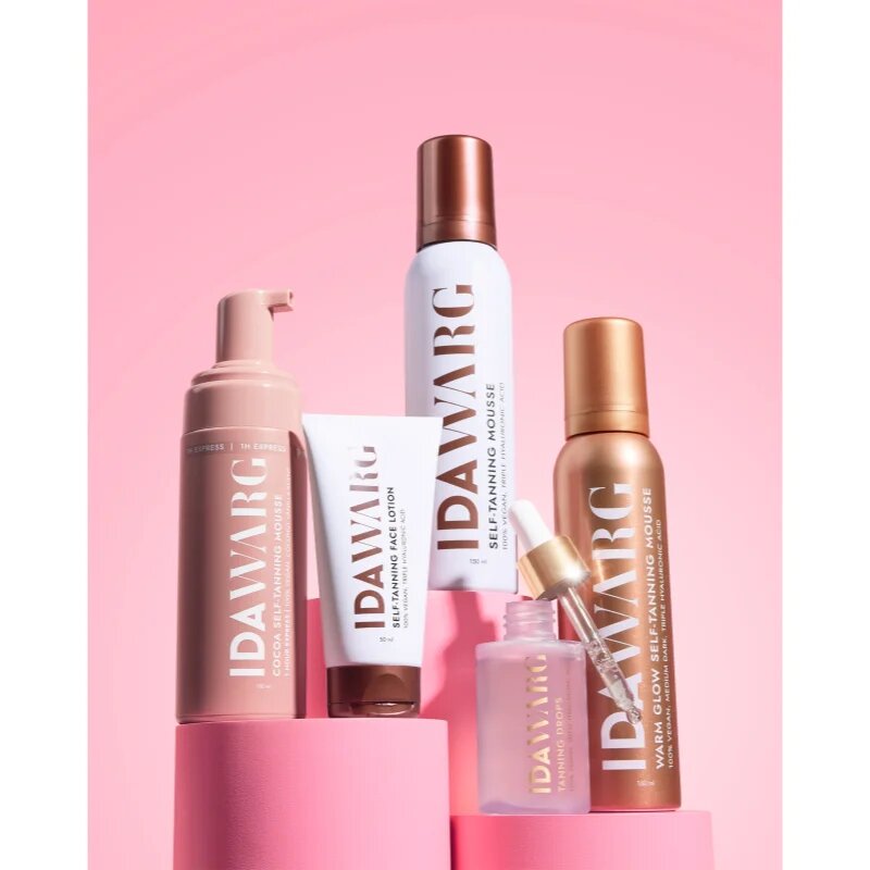 IDA WARG Beauty Self-Tanning Body Spray samoporjavitveno pršilo z bronz učinkom brez dodanih dišav 150 ml