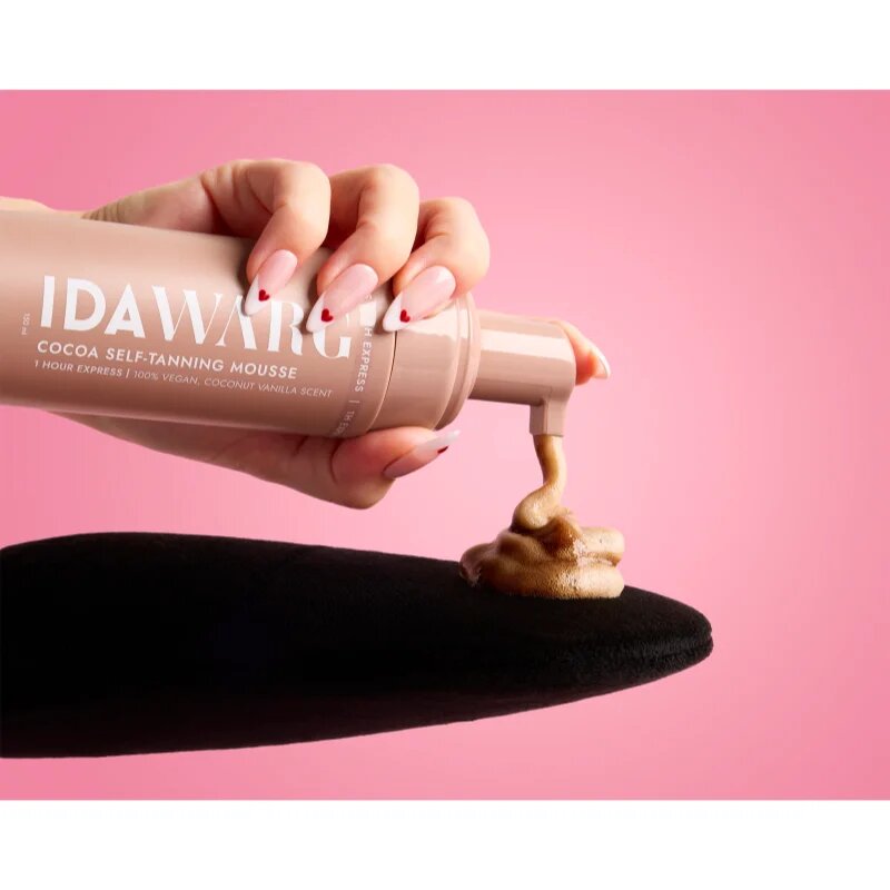 IDA WARG Beauty Self-Tanning Cocoa Mousse 1h Express samoporjavitvena pena za hitro porjavitev 150 ml