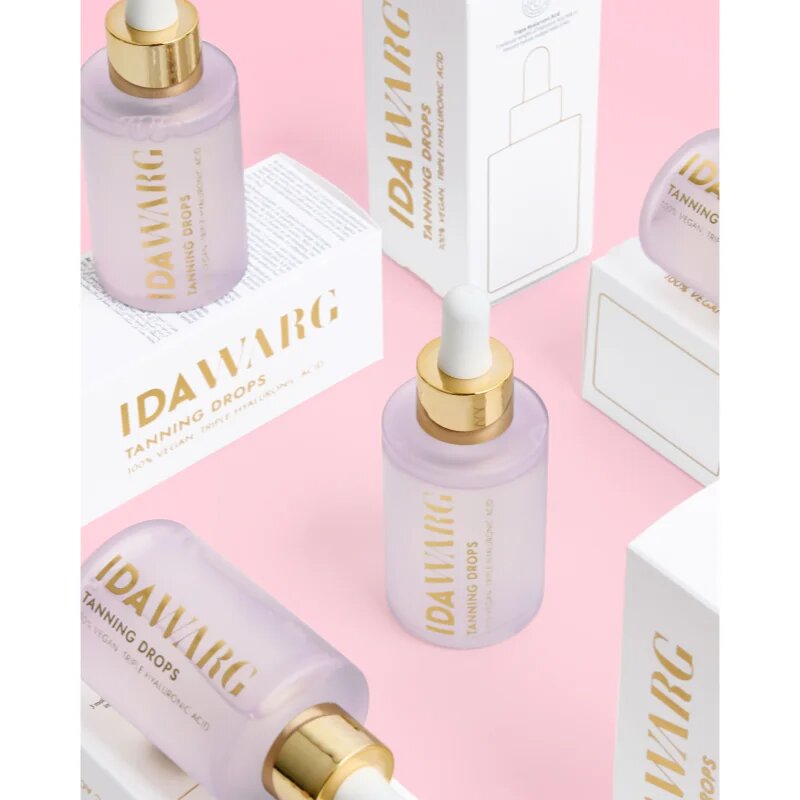 IDA WARG Beauty Self-Tanning Drops samoporjavitvene kapljice za obraz 45 ml