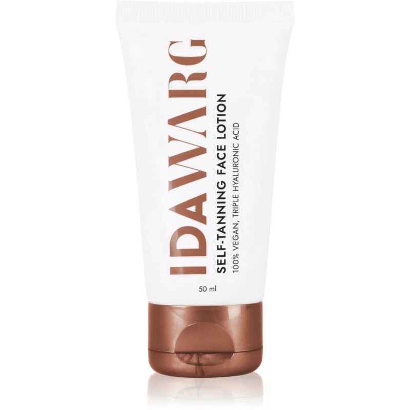 IDA WARG Beauty Self-Tanning Face Lotion samoporjavitveni losjon za obraz brez dišav 50 ml