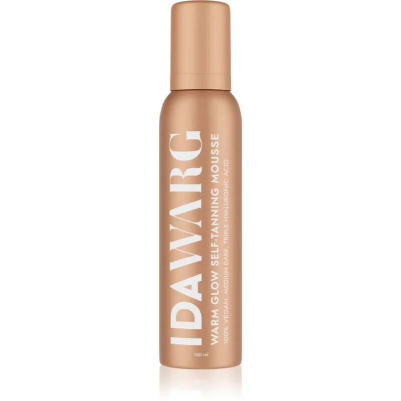 IDA WARG Beauty Self-Tanning Mousse Warm Glow samoporjavitvena pena 150 ml
