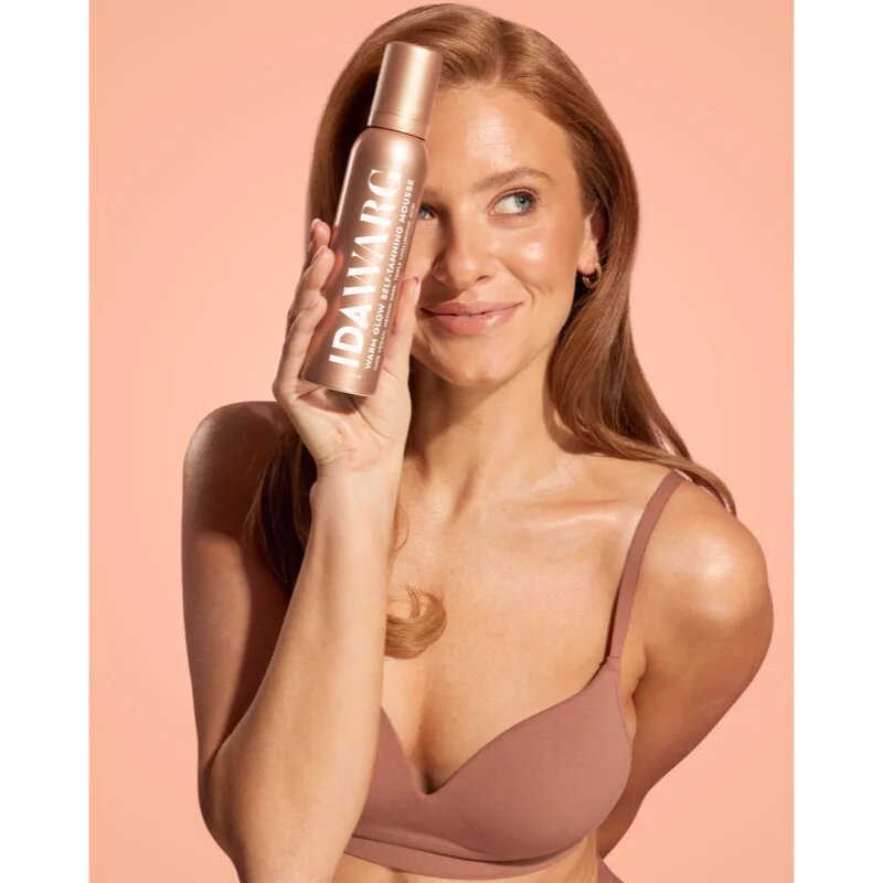 IDA WARG Beauty Self-Tanning Mousse Warm Glow samoporjavitvena pena 150 ml
