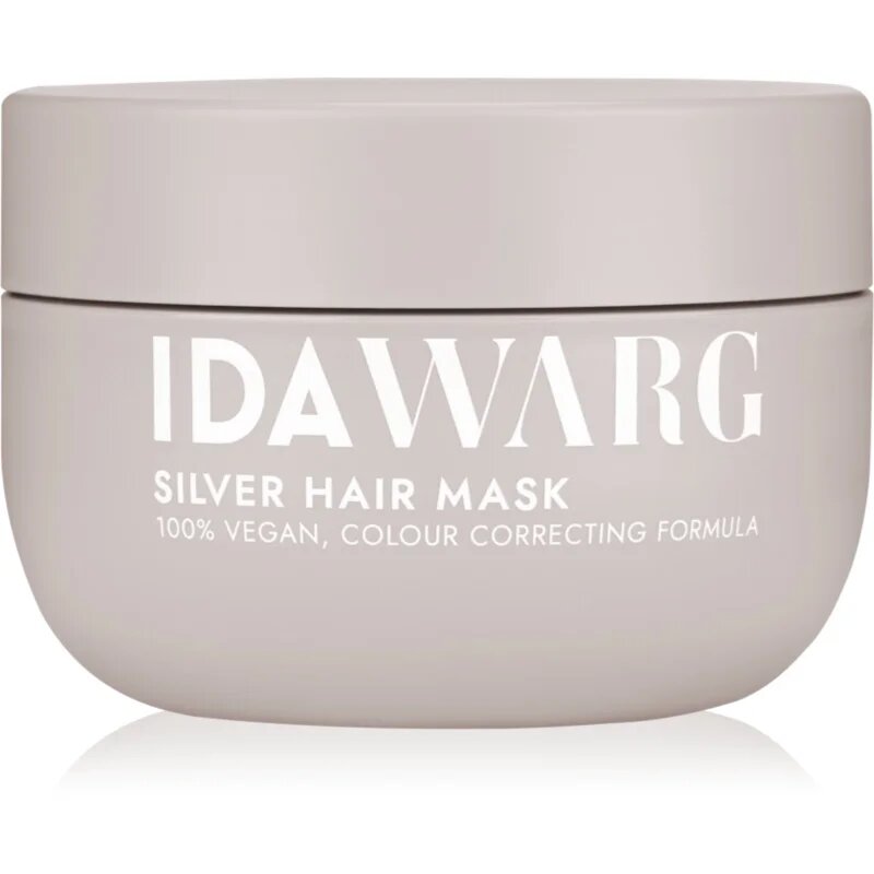 IDA WARG Beauty Silver Hair Mask negovalna maska za nevtralizacijo rumenih odtenkov 300 ml