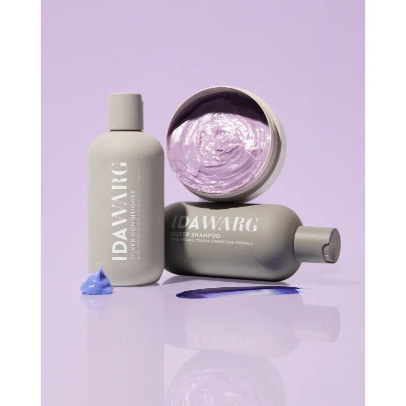 IDA WARG Beauty Silver Shampoo šampon za nevtralizacijo rumenih tonov 250 ml