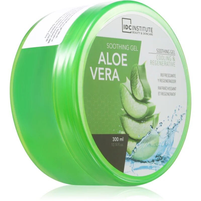 IDC INSTITUTE Aloe Vera Cooling&Regenerative pomirjajoči gel za telo 300 ml