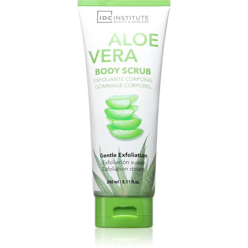 IDC INSTITUTE Aloe Vera piling za telo 240 ml