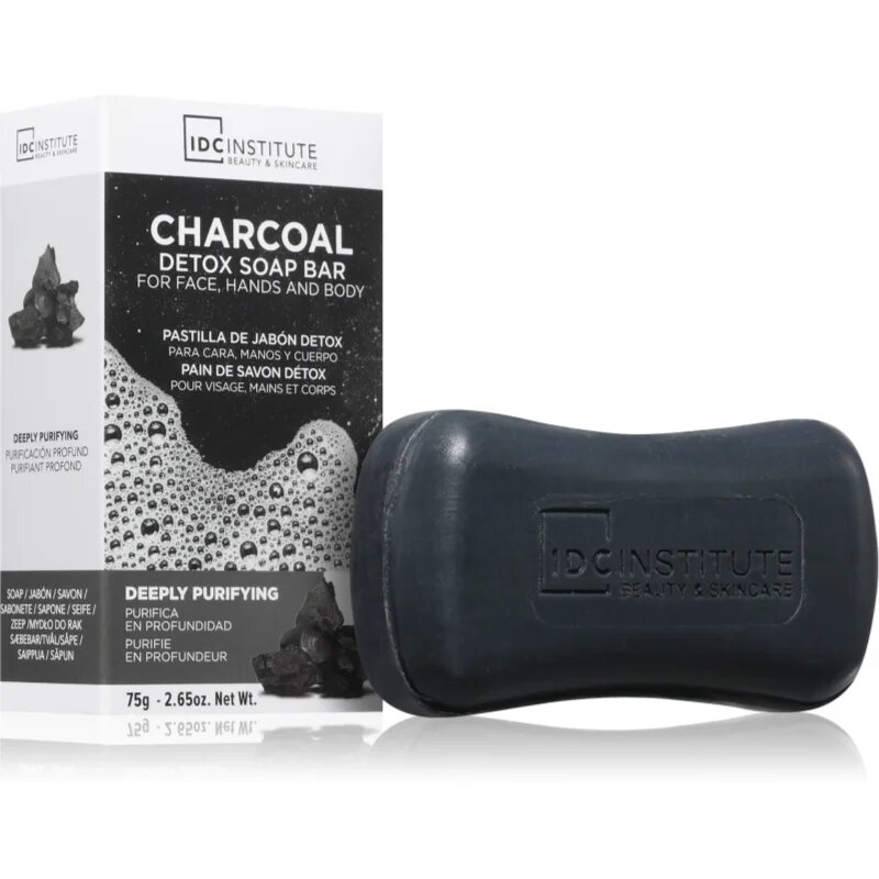 IDC INSTITUTE Black Carbon Soap črno milo 75 g