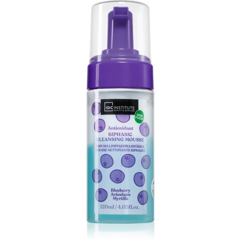 IDC INSTITUTE Blueberry čistilna pena za obraz 120 ml