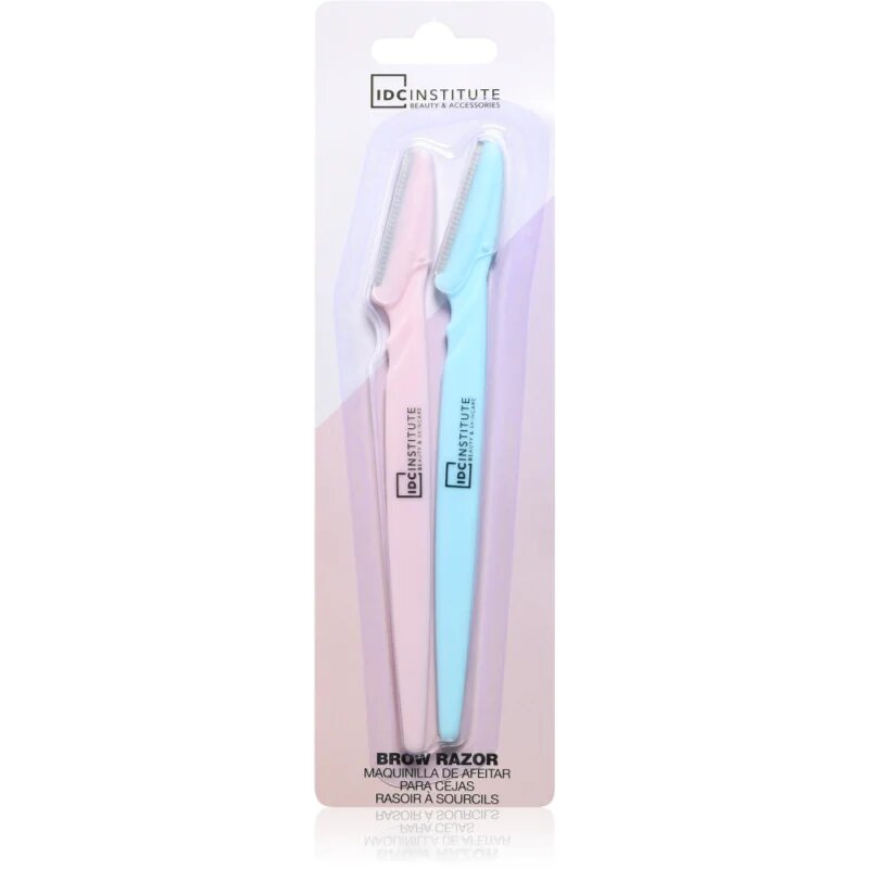 IDC INSTITUTE Brow Razor britev za obrvi 2 kos
