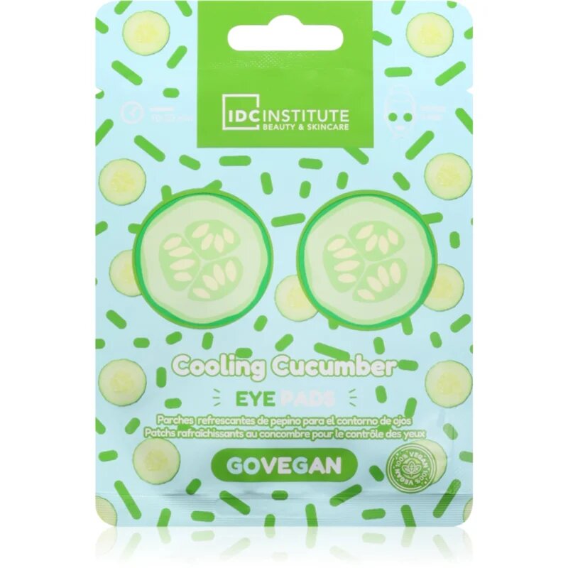 IDC INSTITUTE Cucumber hidrogel blazinice za oči 6 ml