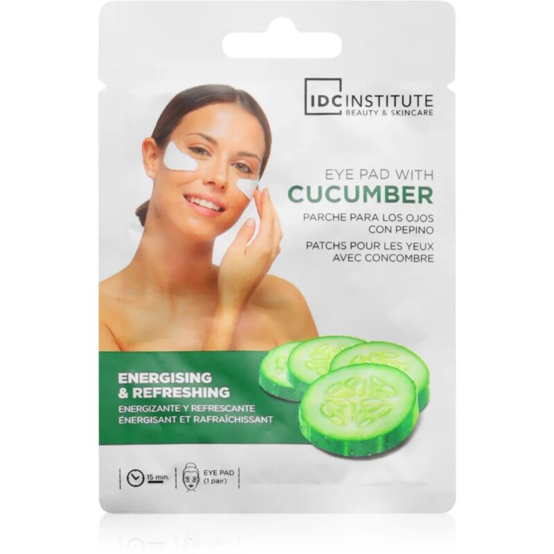 IDC INSTITUTE Cucumber regeneracijske hidrogel blazinice za predel pod očmi 5 g