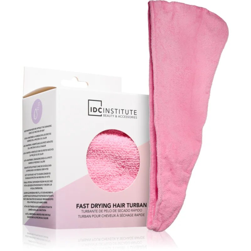 IDC INSTITUTE Fast Drying turban za lase 1 kos