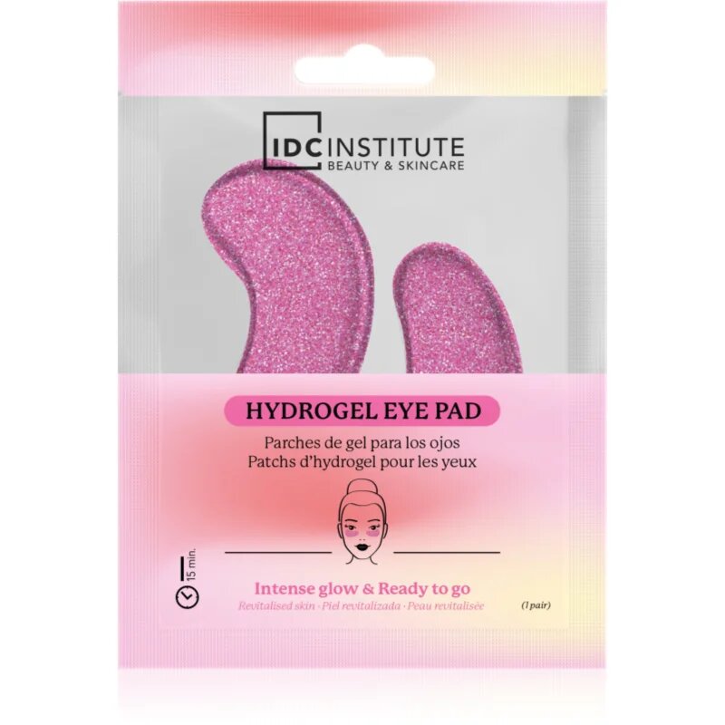IDC INSTITUTE Glitter Eye Pink maska za predel okoli oči 1 kos