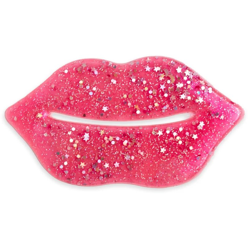 IDC INSTITUTE Glitter Lip Pink hidrogelna maska ​​za ustnice 1 kos