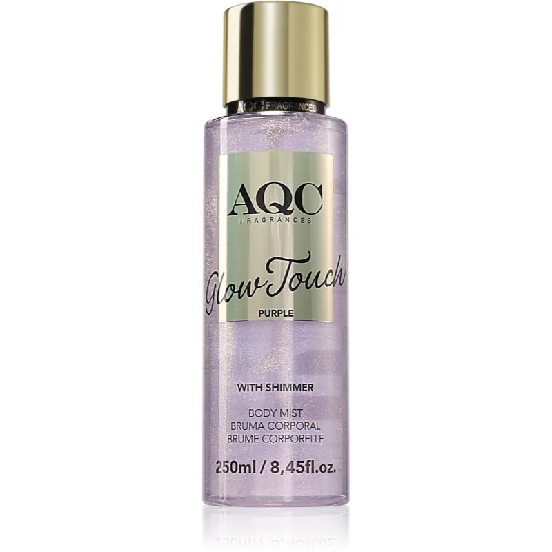 IDC INSTITUTE Glow Touch Purple meglica za telo 250 ml