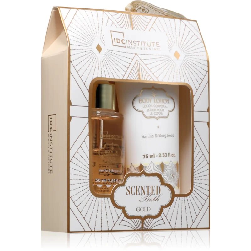 IDC INSTITUTE Gold Body darilni set za ženske
