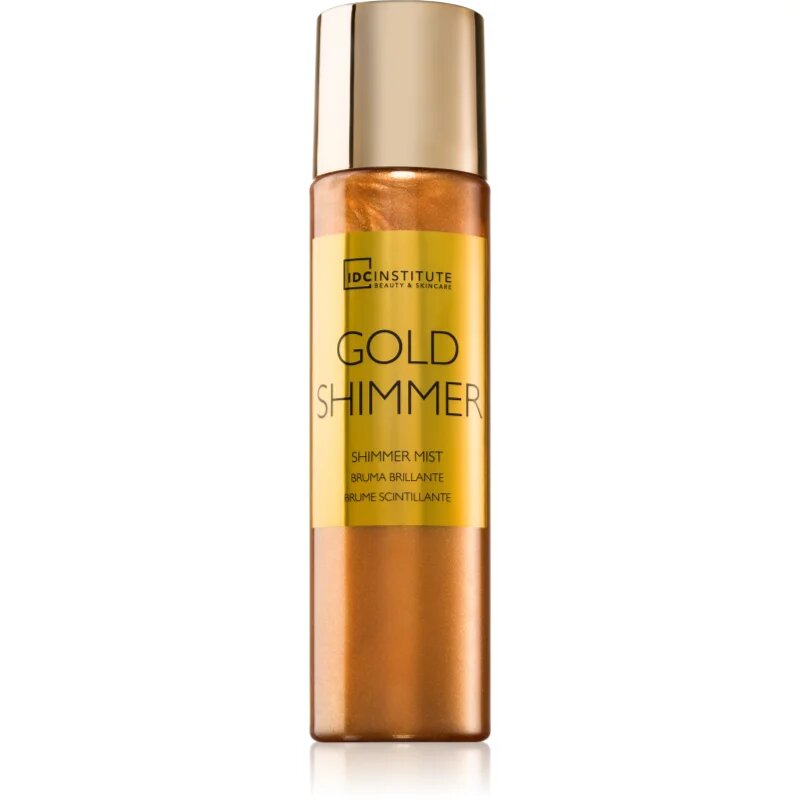 IDC INSTITUTE Gold Shimmer meglica za telo 150 ml
