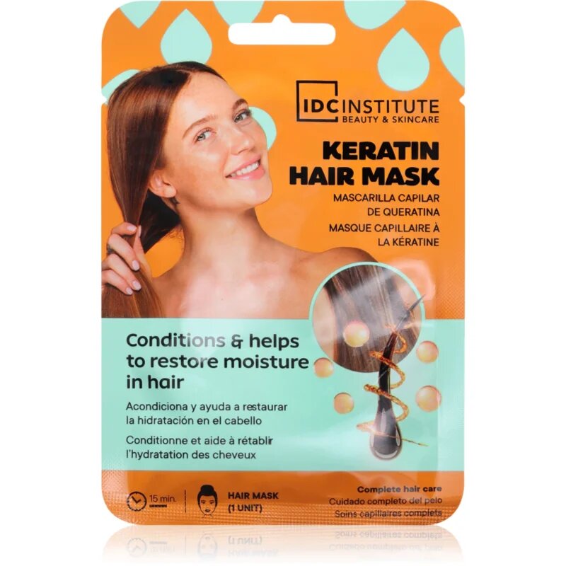 IDC INSTITUTE Keratin maska za lase 25 ml