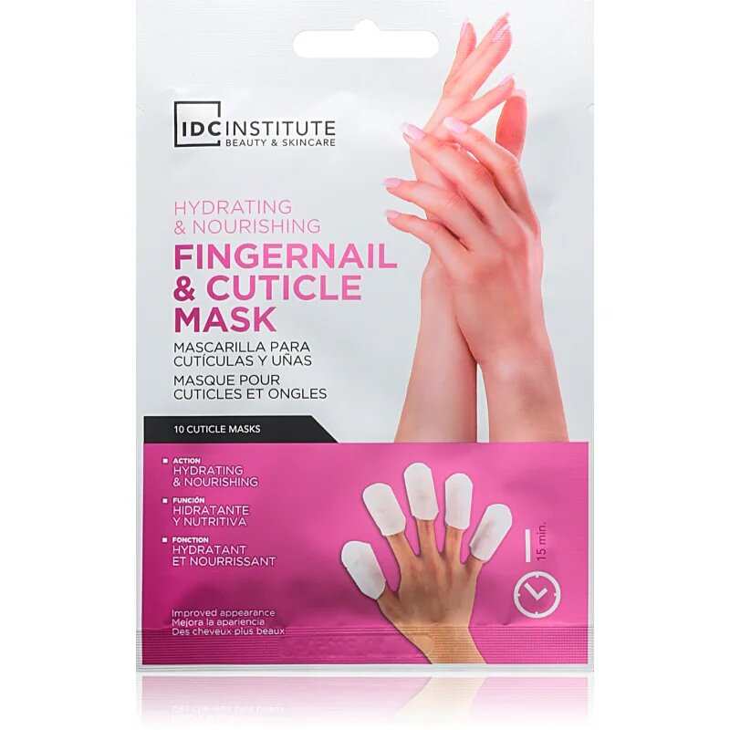 IDC INSTITUTE Moisture & Nourish Fingernails Mask hranilna maska za nohte 20 g