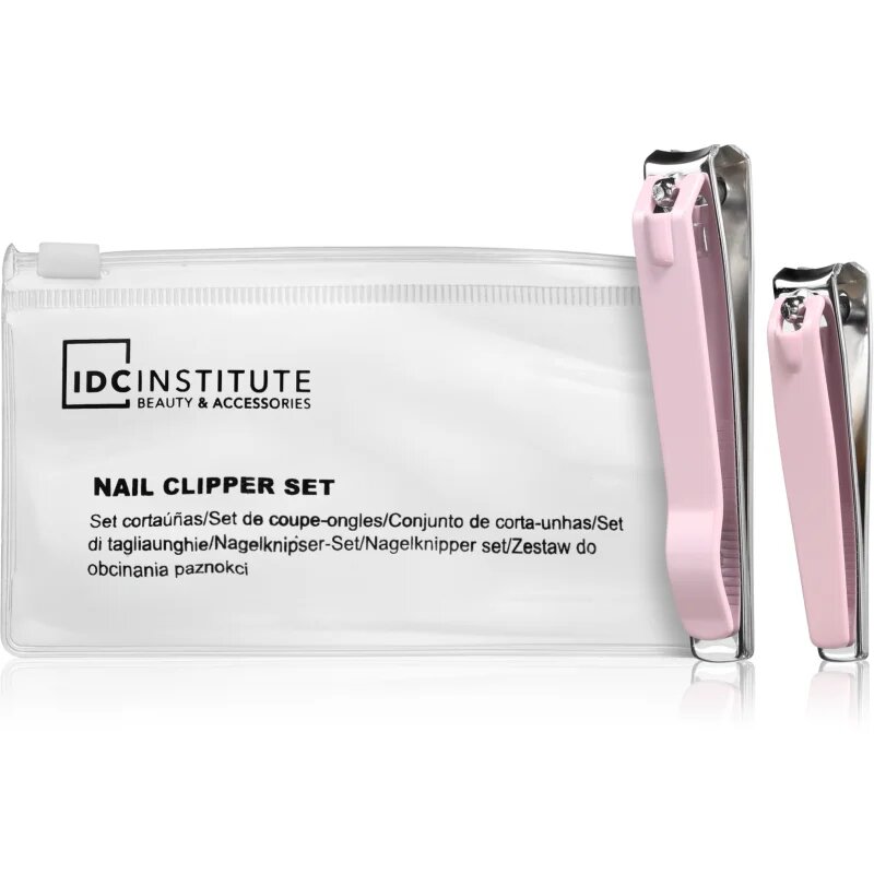 IDC INSTITUTE Nails Clipper Set ščipalec za nohte 2 kos