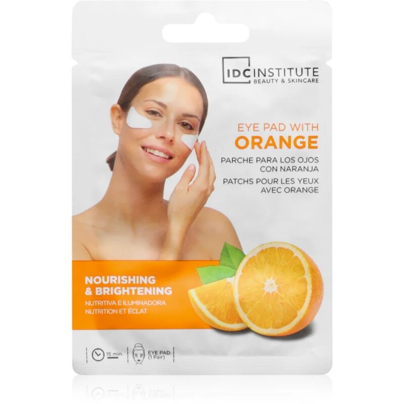 IDC INSTITUTE Orange hidrogel blazinice proti podočnjakom 8 g