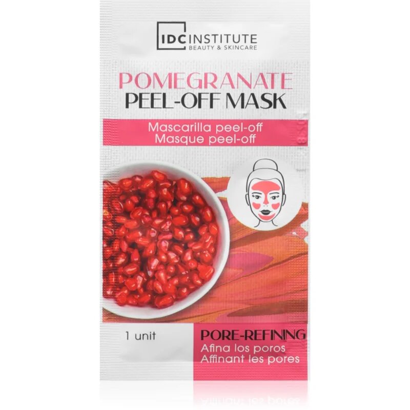 IDC INSTITUTE Pomegranate luščilna maska 3x8 ml