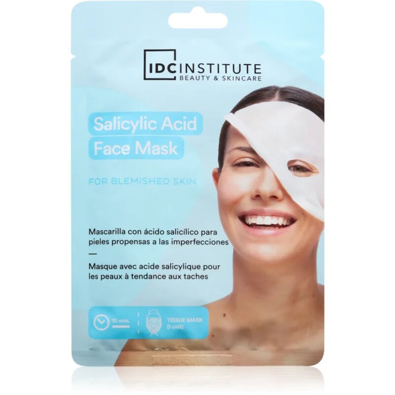 IDC INSTITUTE Salicylic Acid maska iz platna 22 g