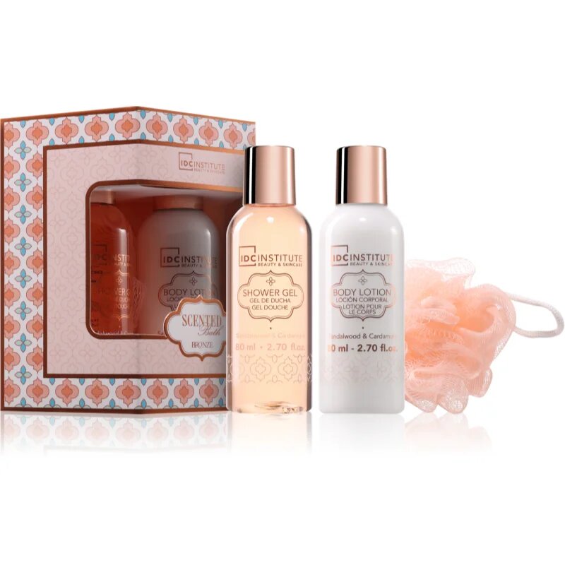 IDC INSTITUTE Scented Bath Bronze darilni set za ženske