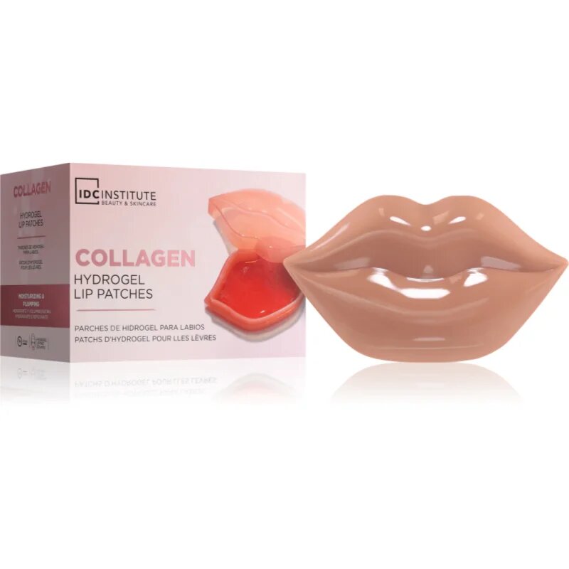 IDC INSTITUTE Smooth Strawberry hidrogelna maska ​​za ustnice 22 kos