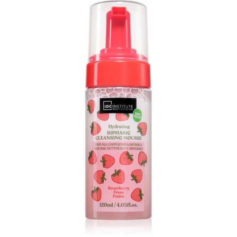 IDC INSTITUTE Strawberry čistilna pena za obraz 120 ml