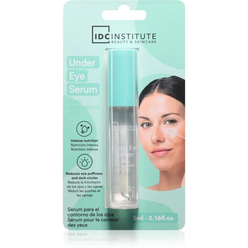 IDC INSTITUTE Under Eye Serum serum za predel okoli oči s hialuronsko kislino 5 ml