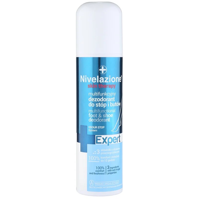 Ideepharm Nivelazione Expert deodorant v pršilu za noge in čevlje 150 ml