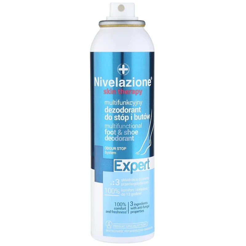 Ideepharm Nivelazione Expert deodorant v pršilu za noge in čevlje 150 ml