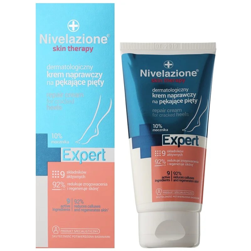 Ideepharm Nivelazione Expert krema za razpokane pete z regeneracijskim učinkom 75 ml