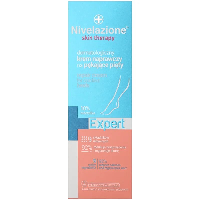 Ideepharm Nivelazione Expert krema za razpokane pete z regeneracijskim učinkom 75 ml